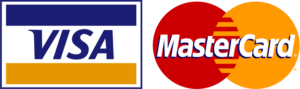 Logotipos de Visa y Master card